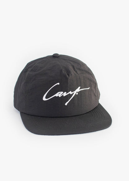 Nylon Flat Brim Snapback