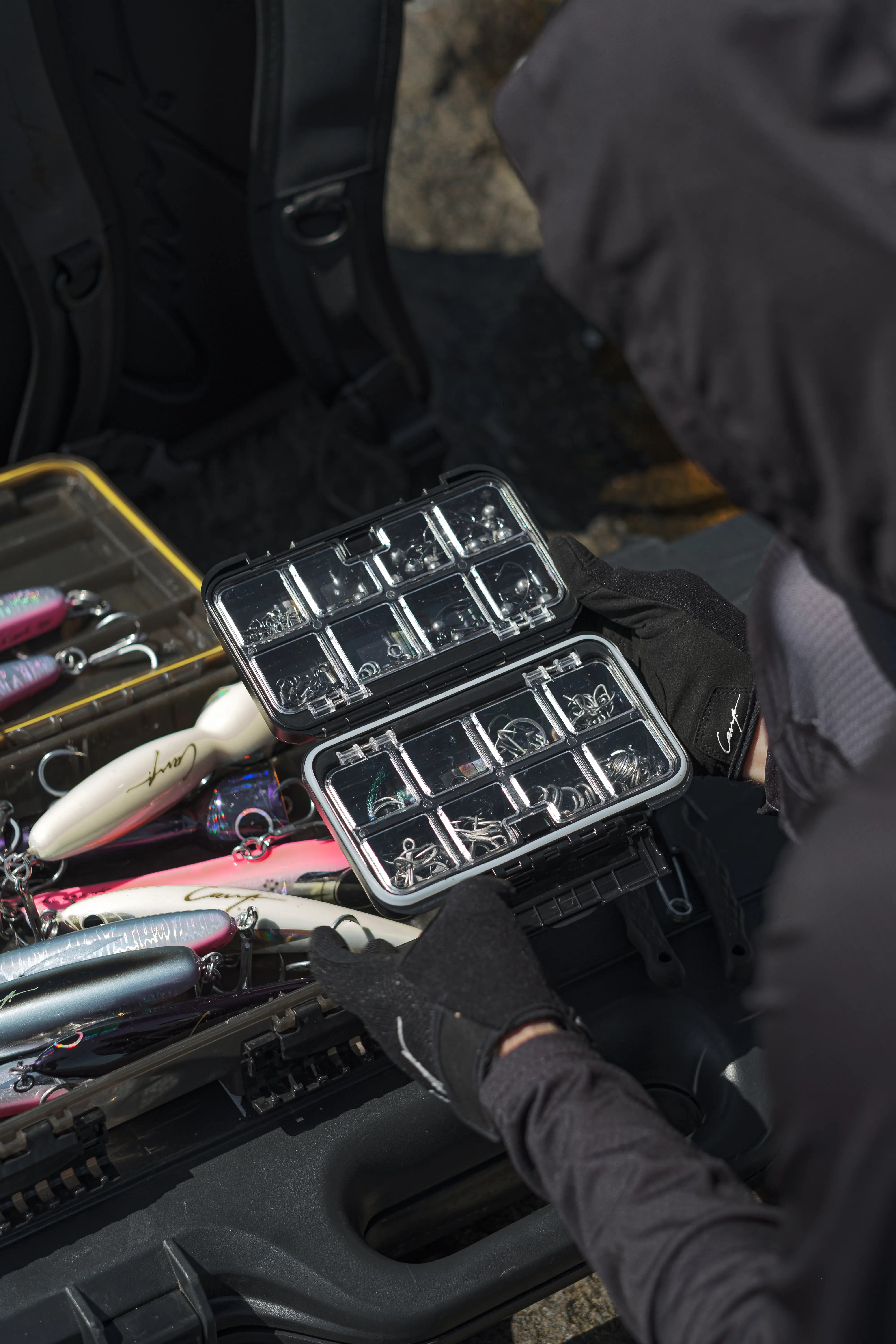 carp terminal tackle box Cavy Fishing Waterproof Terminal Box – Airtight Lure & Tackle Storage